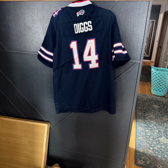 Buffalo Bills NFL On Field Jersey - Navy and White - Picture 2 of 4